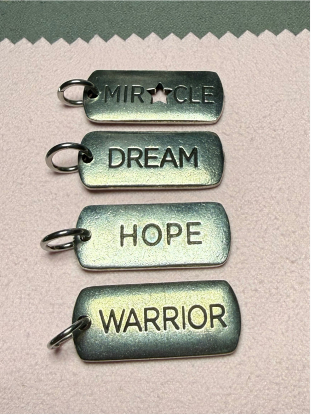 Women's Origami Owl Silver Tone Charm Set One Size